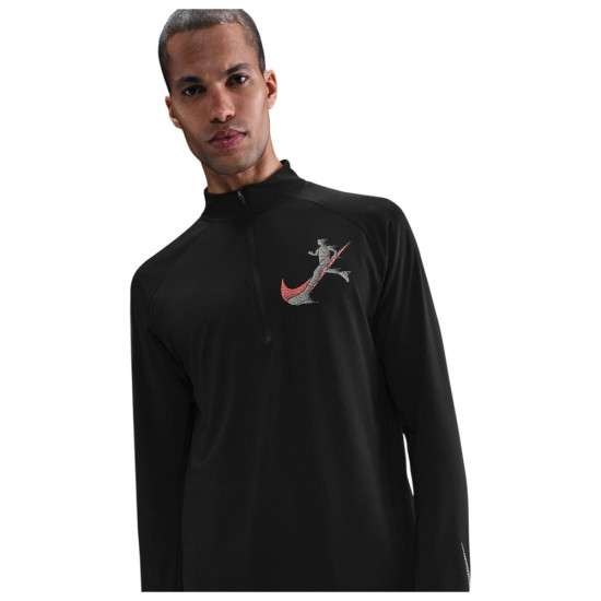 Nike Ανδρική μακρυμάνικη μπλούζα Dri-FIT UV Stride Long Sleeve Running Top